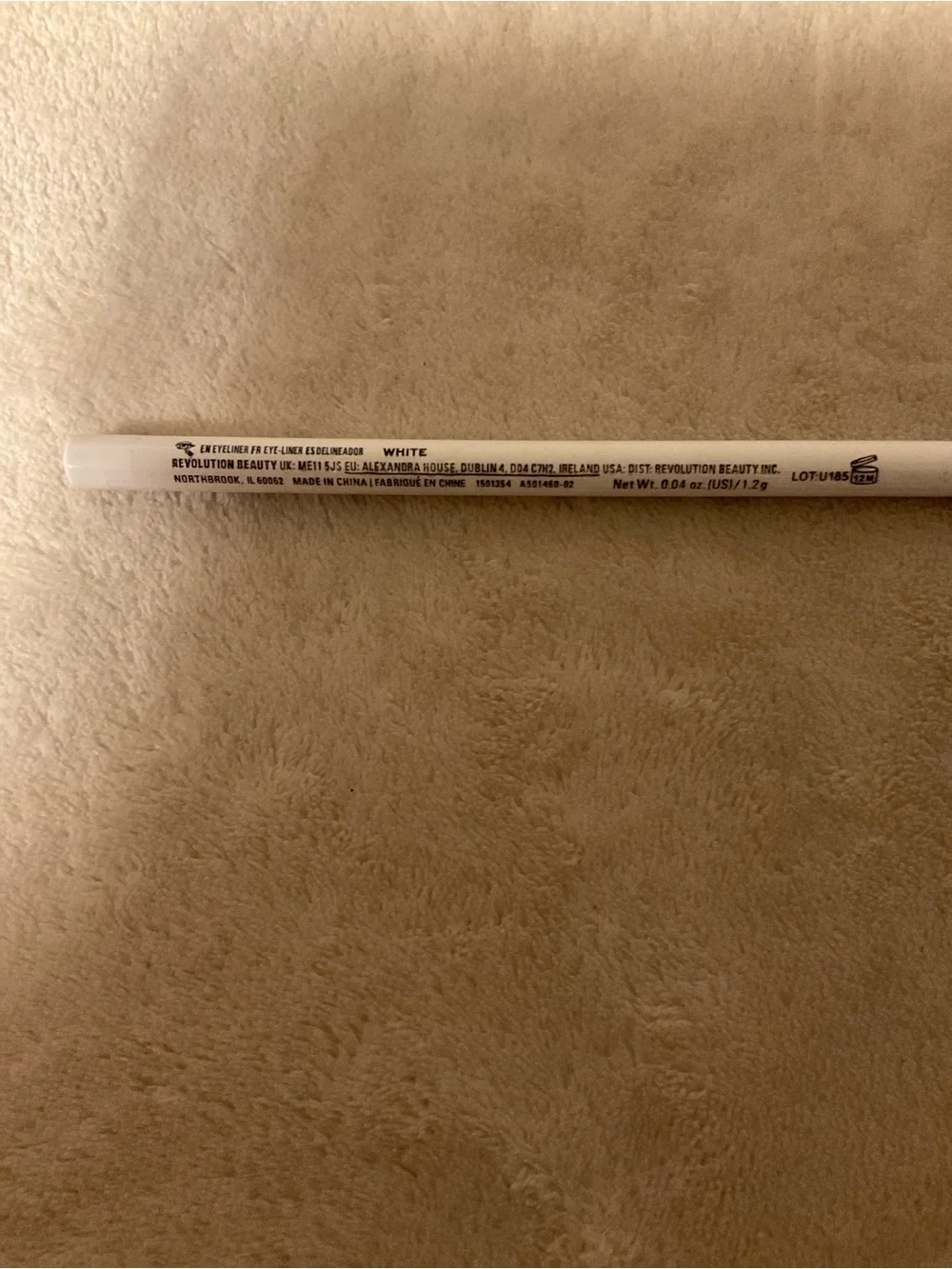 Revolution Kohl Eyeliner Pencil - Black & White Barrel